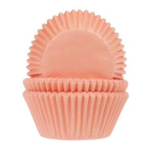 HoM cupcakevorm abrikoos - 50x33mm - 50 stuks