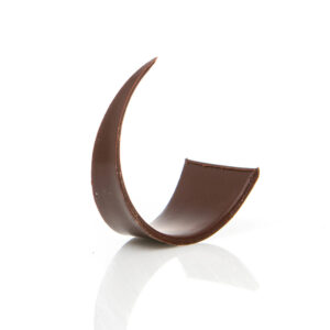 Pure chocolade krul groot - 5,5x3cm - 10 stuks