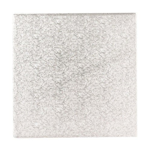 Cakeboard Zilver Vierkant - 20cm