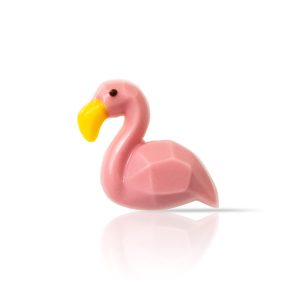 Flamingo's chocolade - 35x40mm - 6 stuks