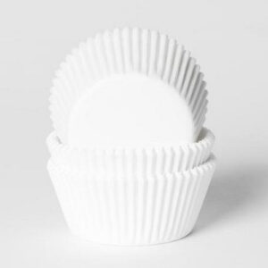 HoM cupcakepapiertjes - wit - 500 stuks