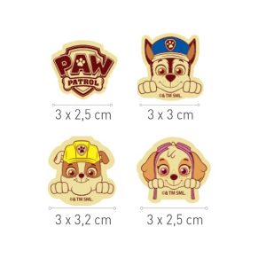 Paw Patrol ass. witte chocolade - 30x32mm - 8 stuks