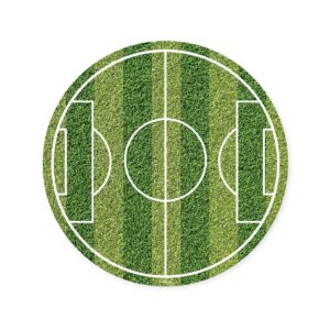 Voetbalveld rond 15,5cm