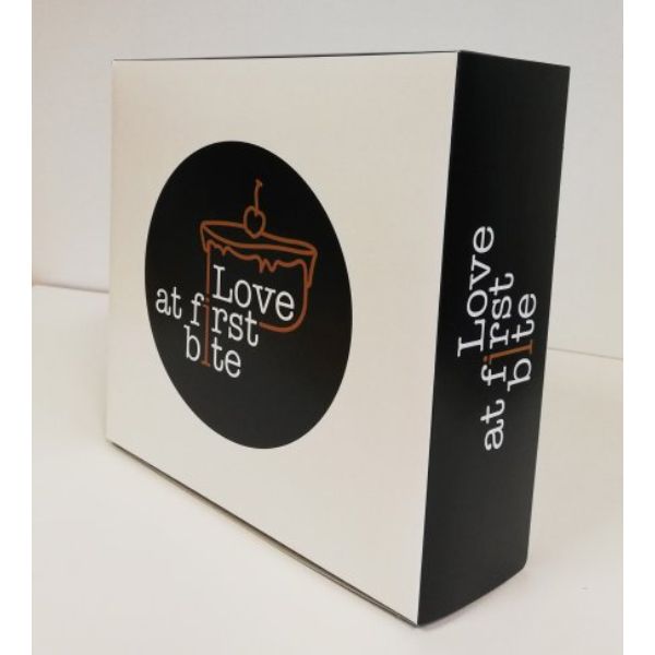 Taartdoos love at first bite 17X17cm - 8H