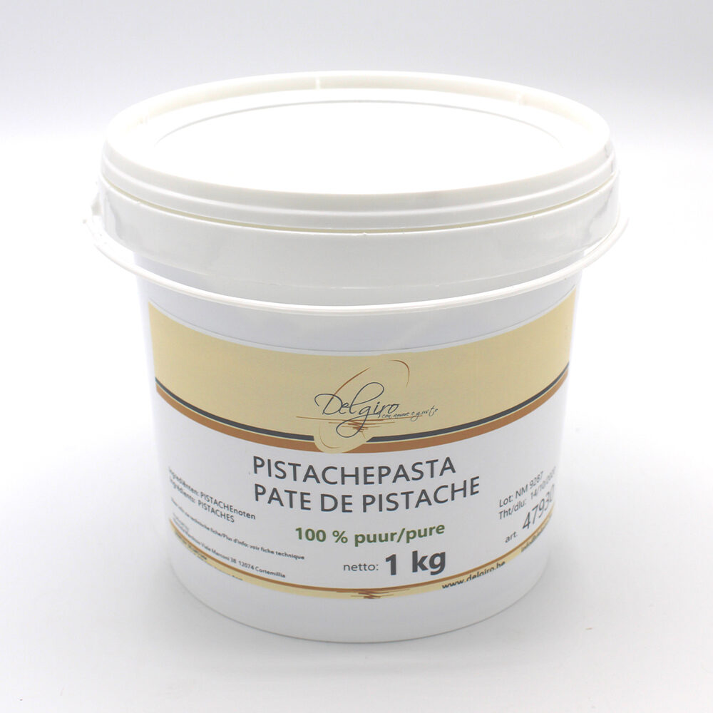 Delgiro pistachepasta puur 100% - 1kg