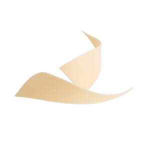 Chocolade waves wit - 12x3cm - 10 stuks