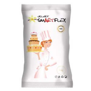 Smartflex fondant wit velvet vanille - 1kg