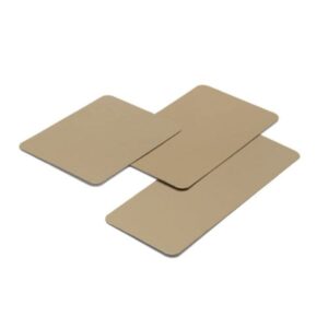 Buche onderlegger goud - 16X13cm