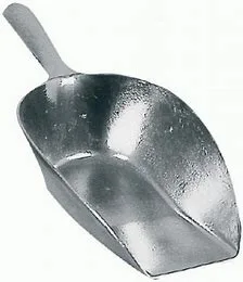Meelschep aluminium - 450g - 31cm