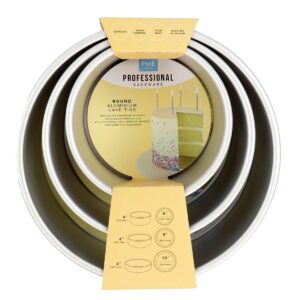 PME taartpan rond - H10cm - set/3