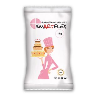 Smartflex fondant baby pink velvet - 1kg