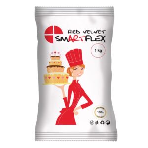 Smartflex fondant rood velvet - 1kg