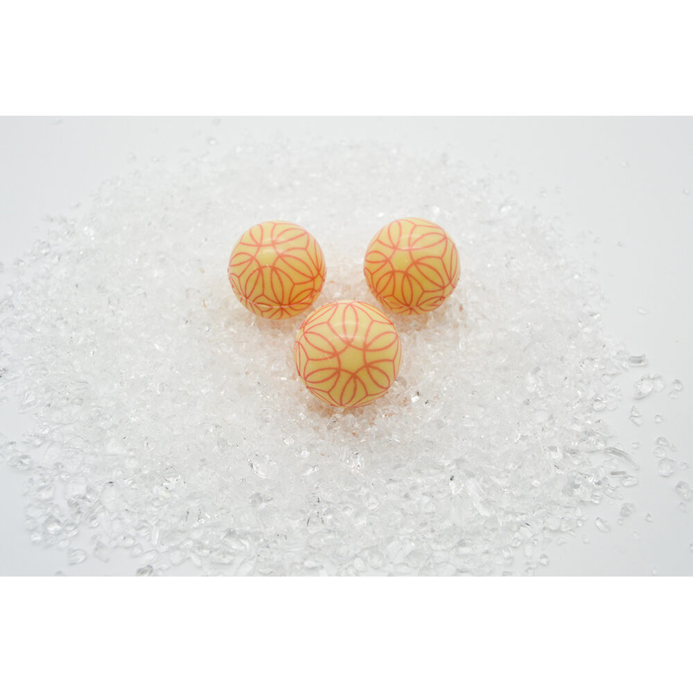 Bal roze krul - 25mm - 12st