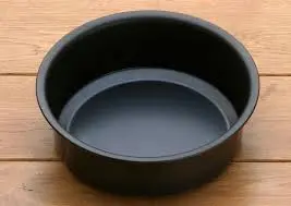 Broodvorm rond 18cm blauwstaal