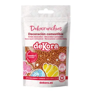 DEKOCRUNCHIES caramel 100GR CARAMEL-KISSED