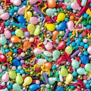 Suikerstrooisel, Mix "Verjaardag", 100g