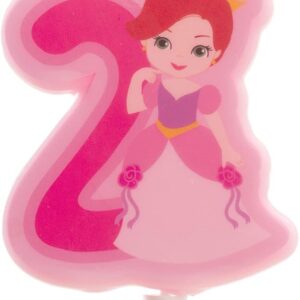 Taartkaarsje prinses Nº2-7CM.