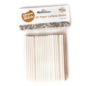 HoM lollipop stick papier - 98mm - 50 stuks