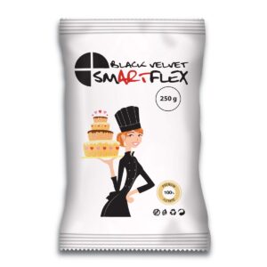 Smartflex fondant zwart velvet - 1kg
