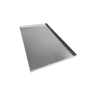 bakplaat gastro 4 rechte boorden - 32,5x50cm