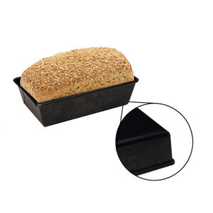 broodvorm lang blauwstaal - 26x15x6cm