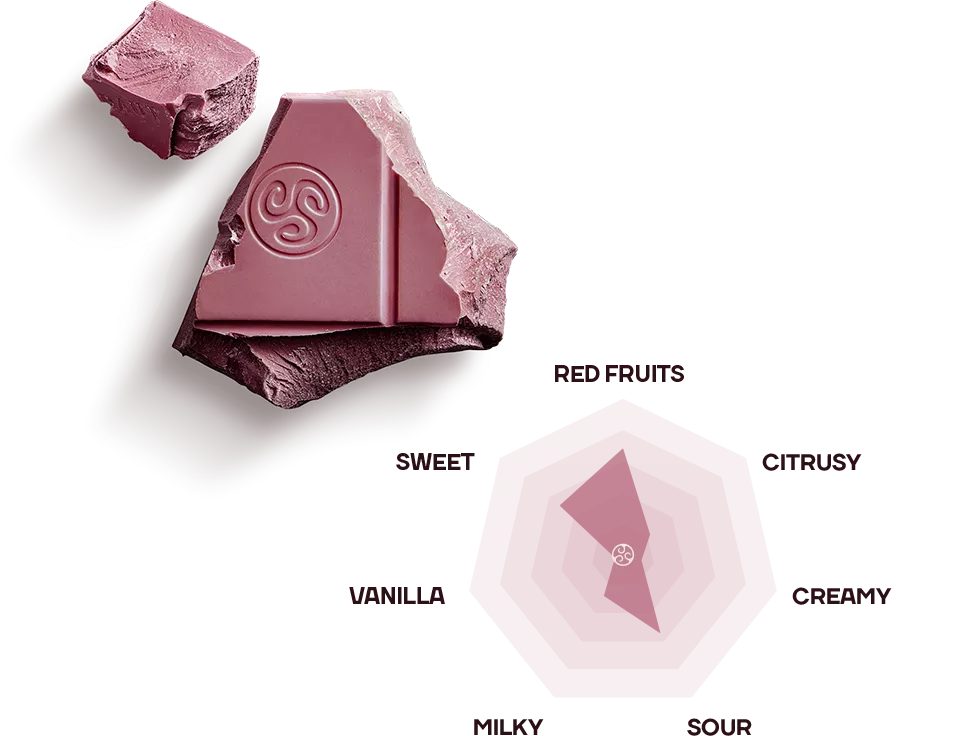 Callebaut callets ruby RB2 - 2,5kg