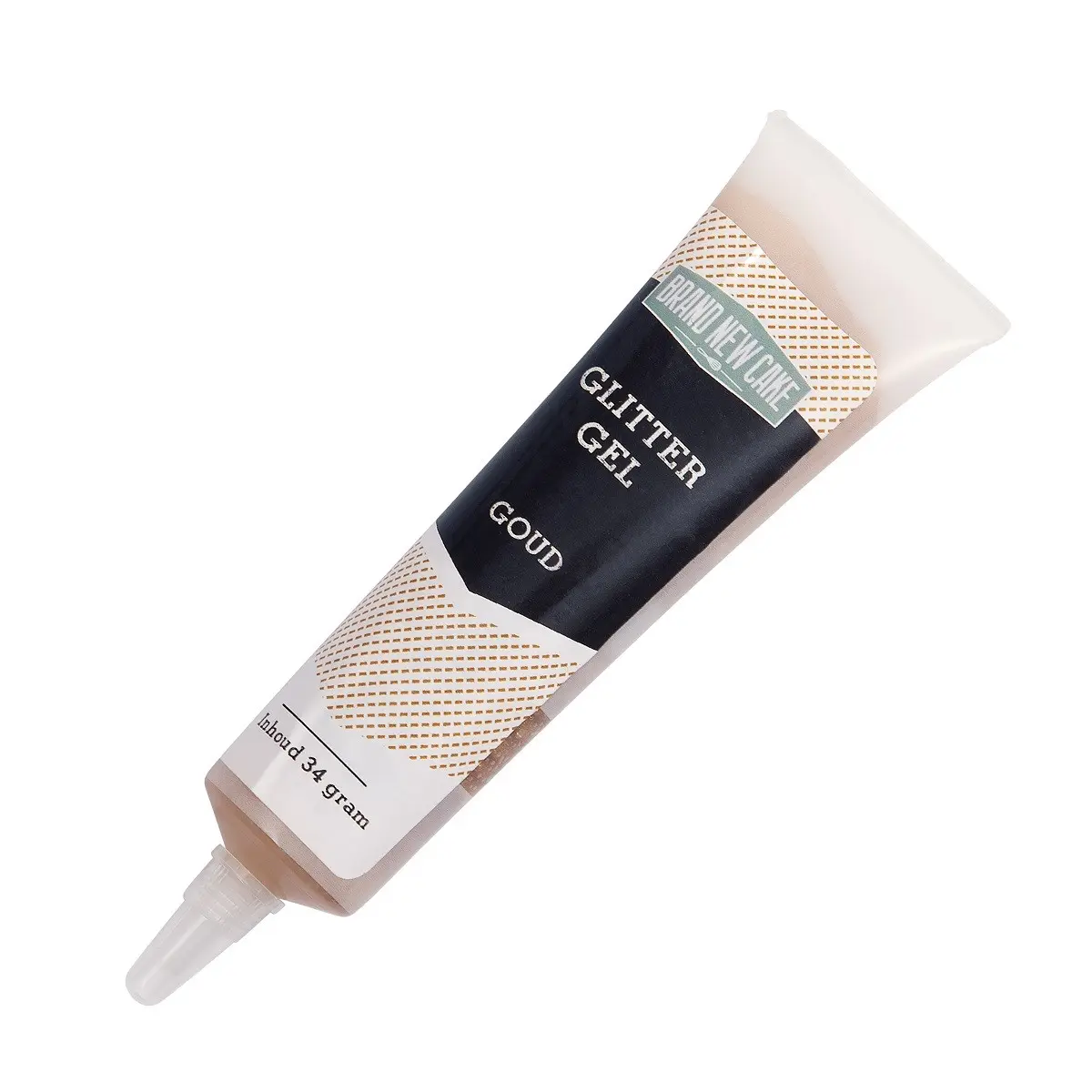 BNC Glitter schrijftube goud 34g