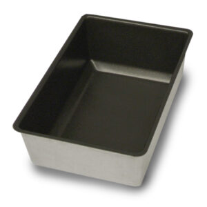 Broodvorm alusteel met teflon - 18X12X6 cm