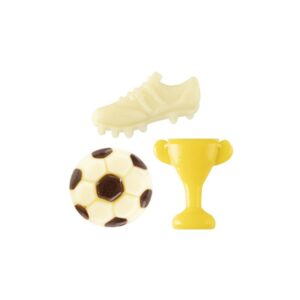 set voetbal - 3cm - 8st