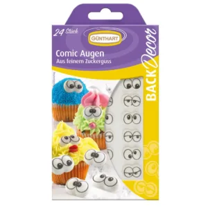 suikerdecoratie oogjes - 24st