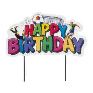 Dekora cake topper - voetbal