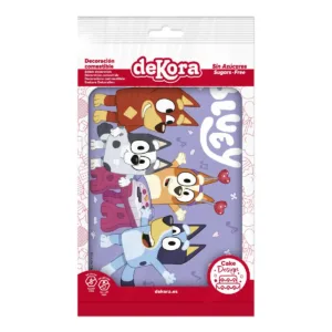 Dekora cakedisc - bluey - 1 stuk