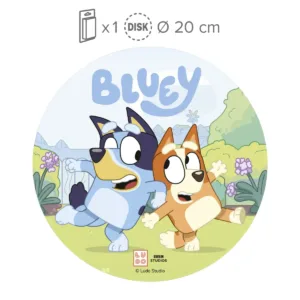 Dekora hostievel - Bluey - 20 cm - 1 stuks