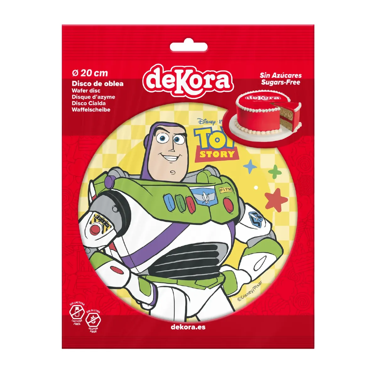 Dekora hostievel - Toy Story - 20 cm - 1 stuks