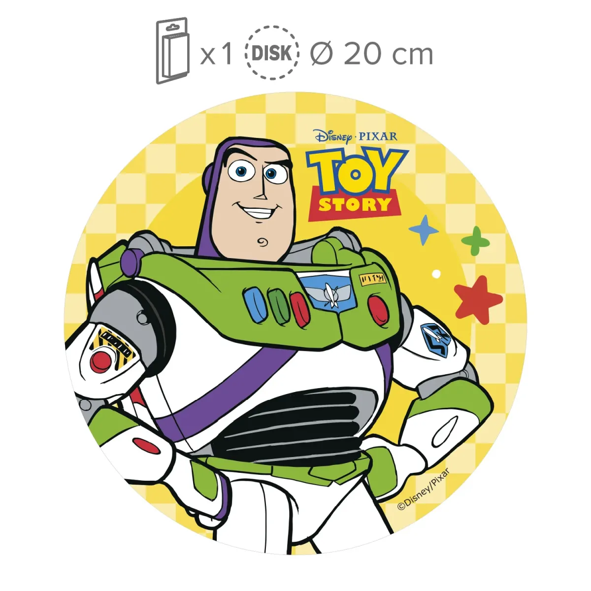 Dekora hostievel - Toy Story - 20 cm - 1 stuks