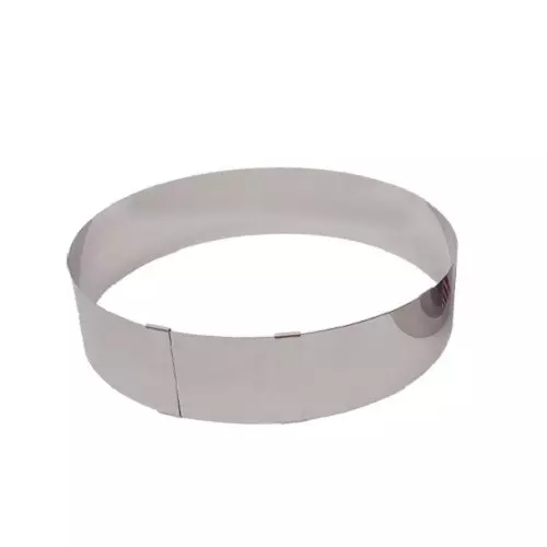 Lares verstelbare taartring - 18-30cm H9cm