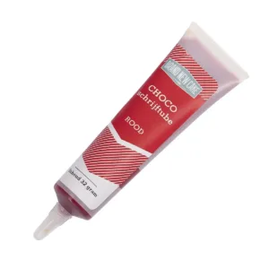 Choco schrijftube rood - 31g