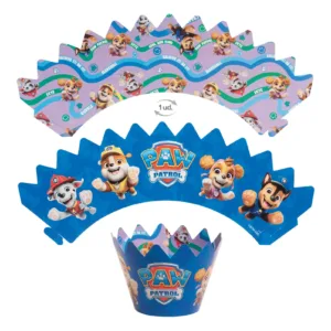 Paw patrol cupcake decoreerset - 12st