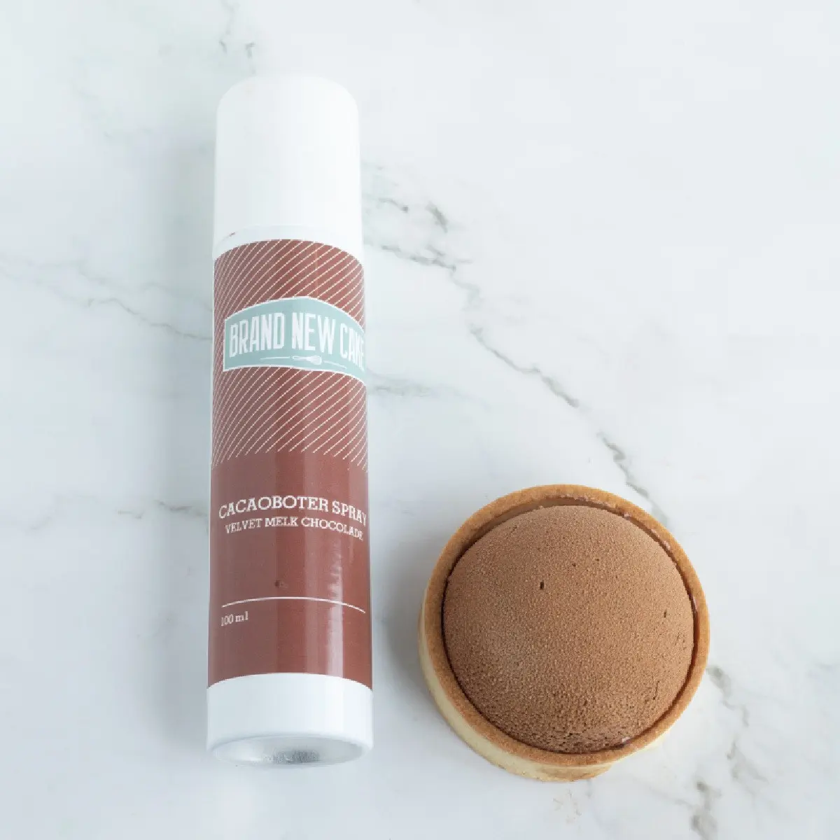 BrandNewCake Cacaoboter spray Velvet Melk choco 100ml