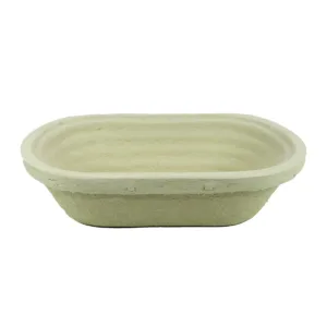Rijsmandje houtpulp ovaal - 26x15cm (500 tot 900 gram deeg)