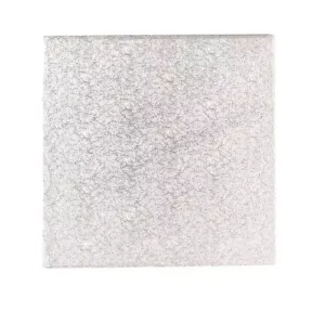 cakedrum vierkant - zilver - 45.5cm
