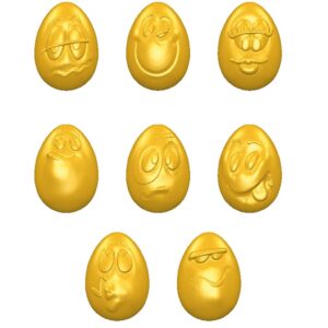 Chocoladevorm eitje smiley