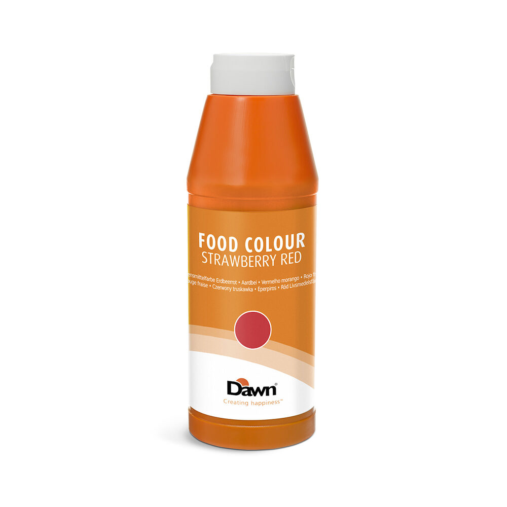 Dawn kleurstof aardbeirood - 1L