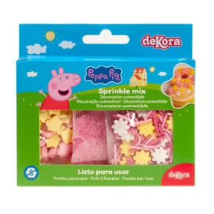 Dekora sprinkle mix Peppa Pig - 70g