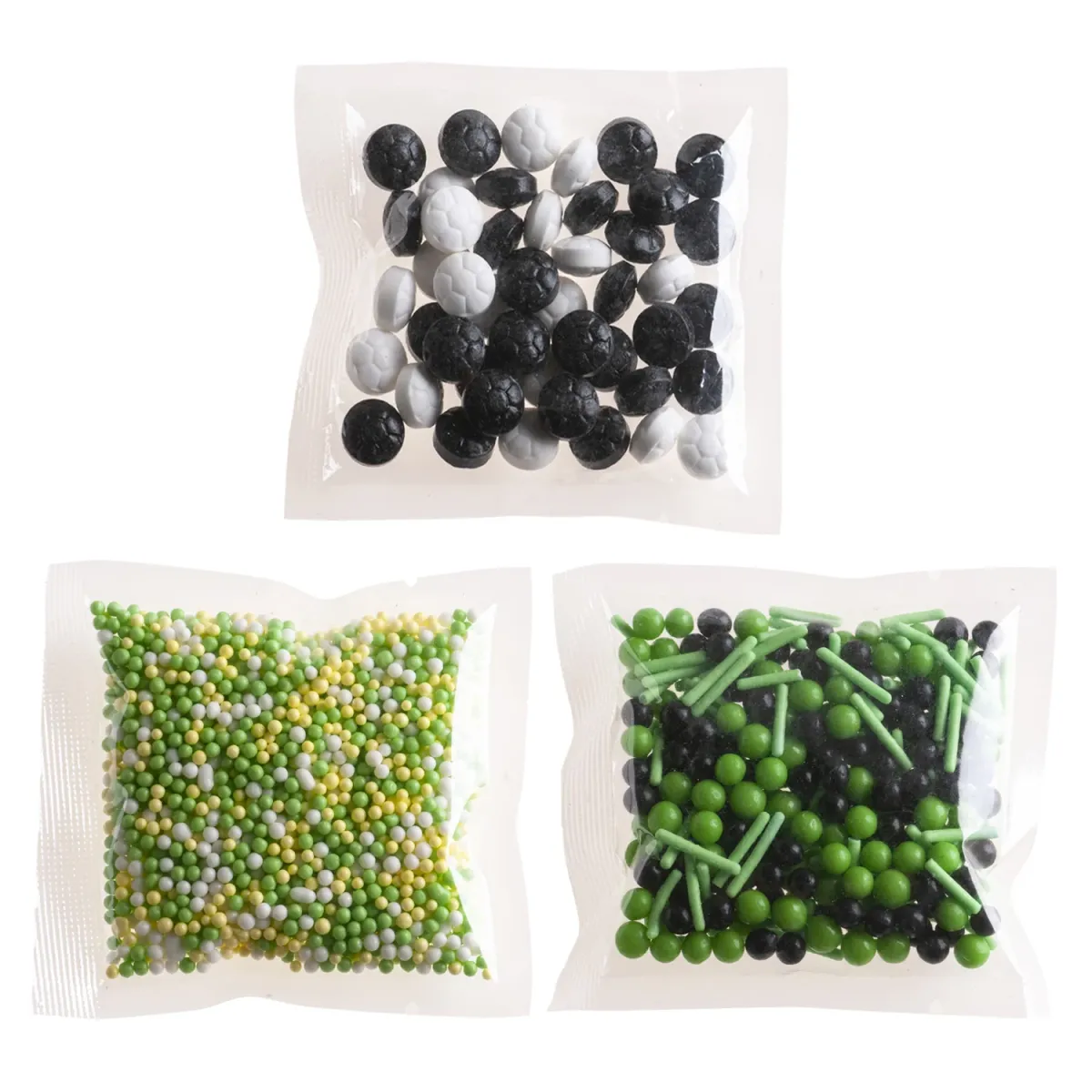 Dekora sprinkle mix voetbal - 70g