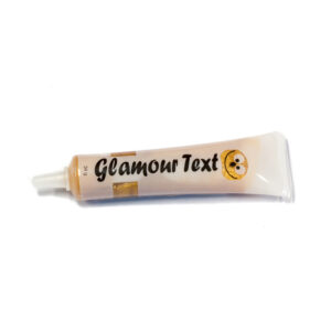 Glitter schrijftube goud 34g