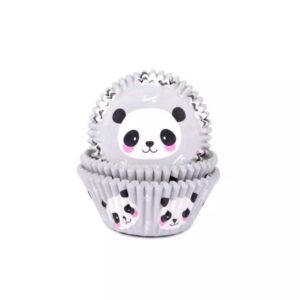 HoM cupcakevorm panda - 50x33mm - 50 stuks