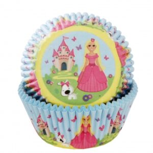 HoM cupcakevorm prinses - 50X33mm - 50 stuks