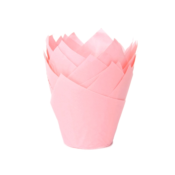HoM muffinvorm baby roze - 36 stuks