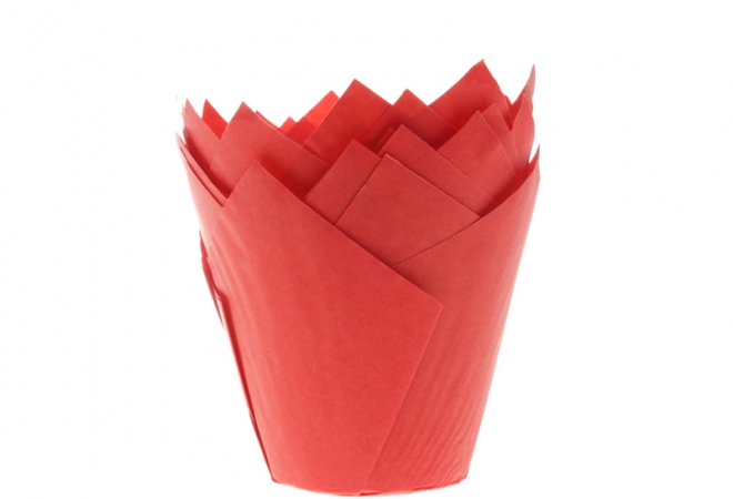 HoM muffinvorm rood - 36 stuks